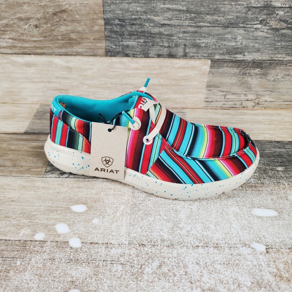 Ariat Hilo Womens Casual Shoes Sz 6 B Multi Striking Serape Comfort Sneakers